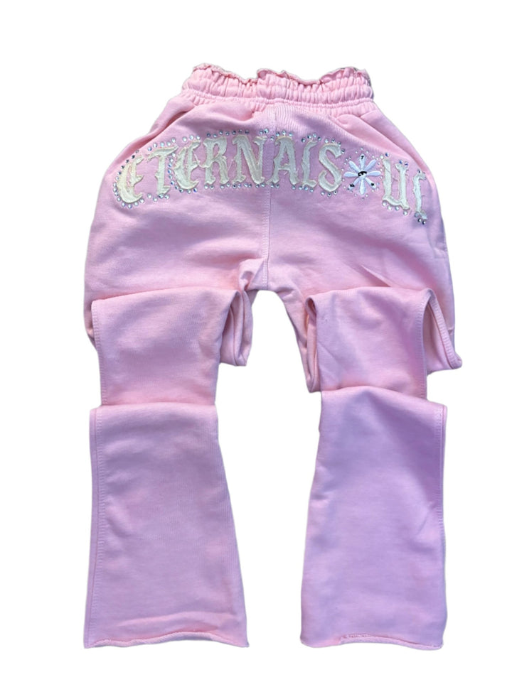 Cherry Blossom Rhinestone Sweatsuit - EternalSoul